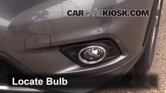 2014 Nissan Rogue SL 2.5L 4 Cyl. Éclairage Feu antibrouillard (remplacer l'ampoule)